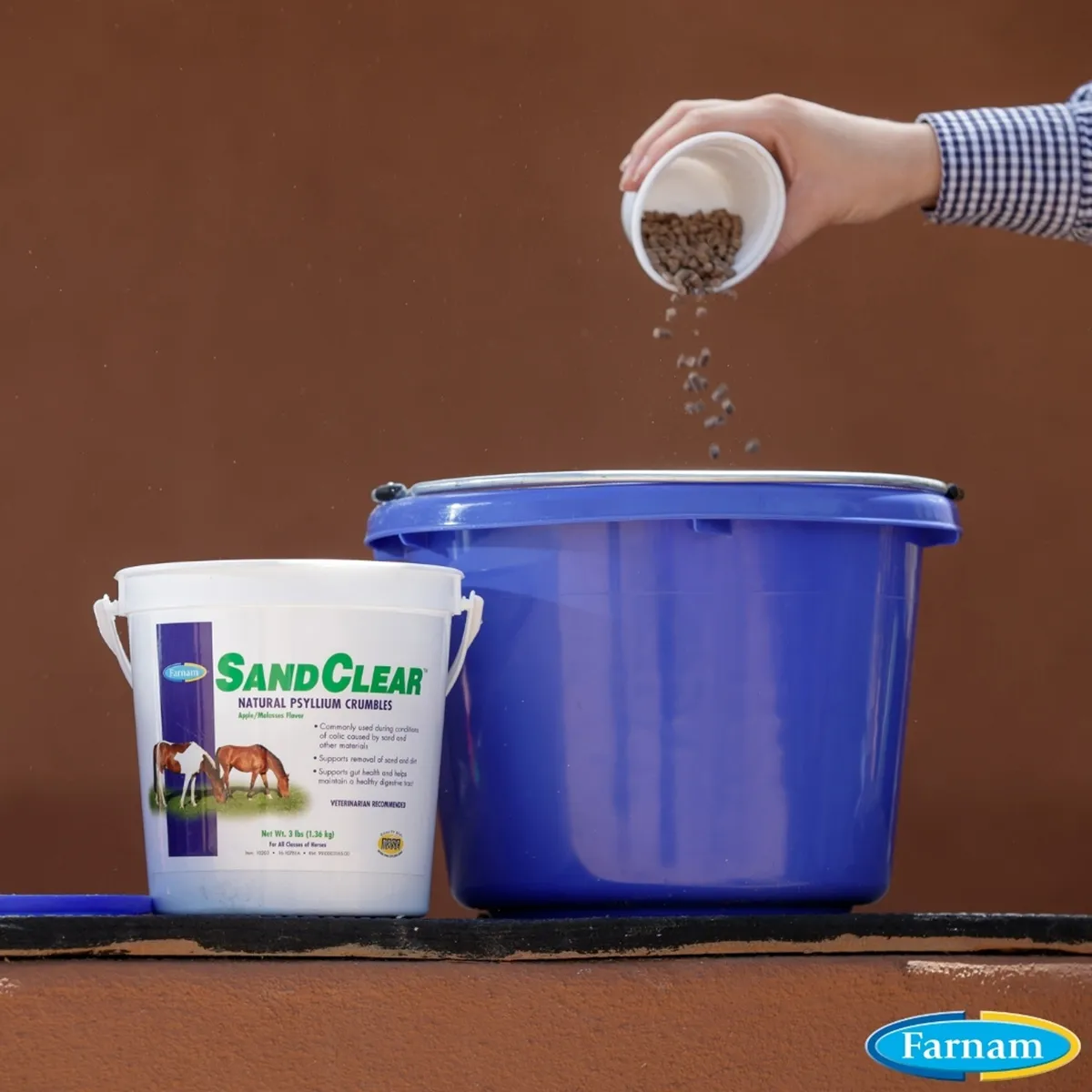 SandClear Natural Psyllium Crumbles 2 SandClear Natural Psyllium Crumbles - Image 2