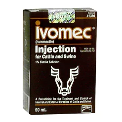 Ivomec Cattle/Swine Injection Dewormer