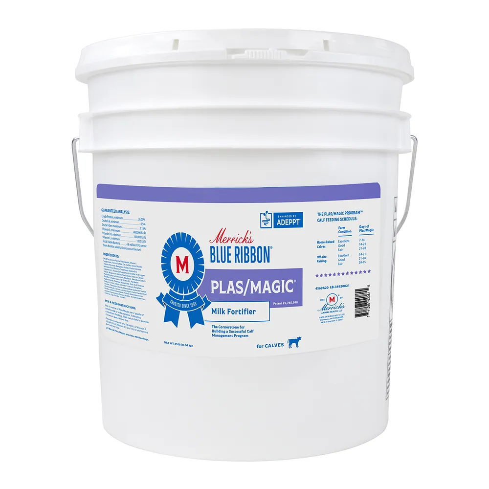 Blue Ribbon Plas/Magic Milk Fortifier For Calves 1 Blue Ribbon Plas/Magic Milk Fortifier For Calves