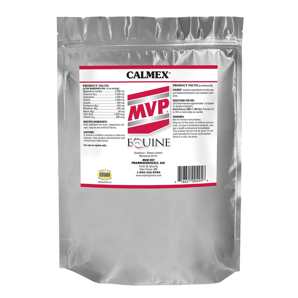 Calmex Powder Calming Support Supplement For Horses 1 Calmex Powder Calming Support Supplement For Horses
