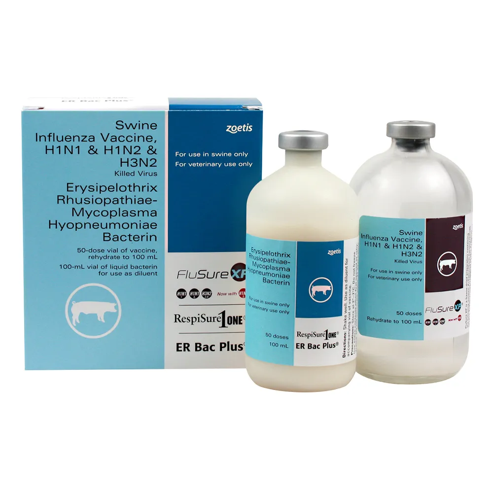 FluSure XP/RespiSure-One/ER Bac Plus Swine Vaccine 1 FluSure XP/RespiSure-One/ER Bac Plus Swine Vaccine