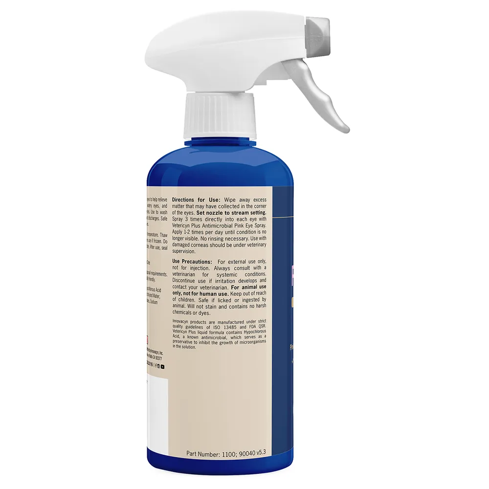 Vetericyn Plus Antimicrobial Pink Eye Spray 3 Vetericyn Plus Antimicrobial Pink Eye Spray - Image 3