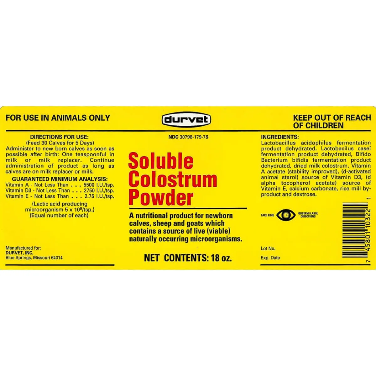 Soluble Colostrum Powder 2 Soluble Colostrum Powder - Image 2