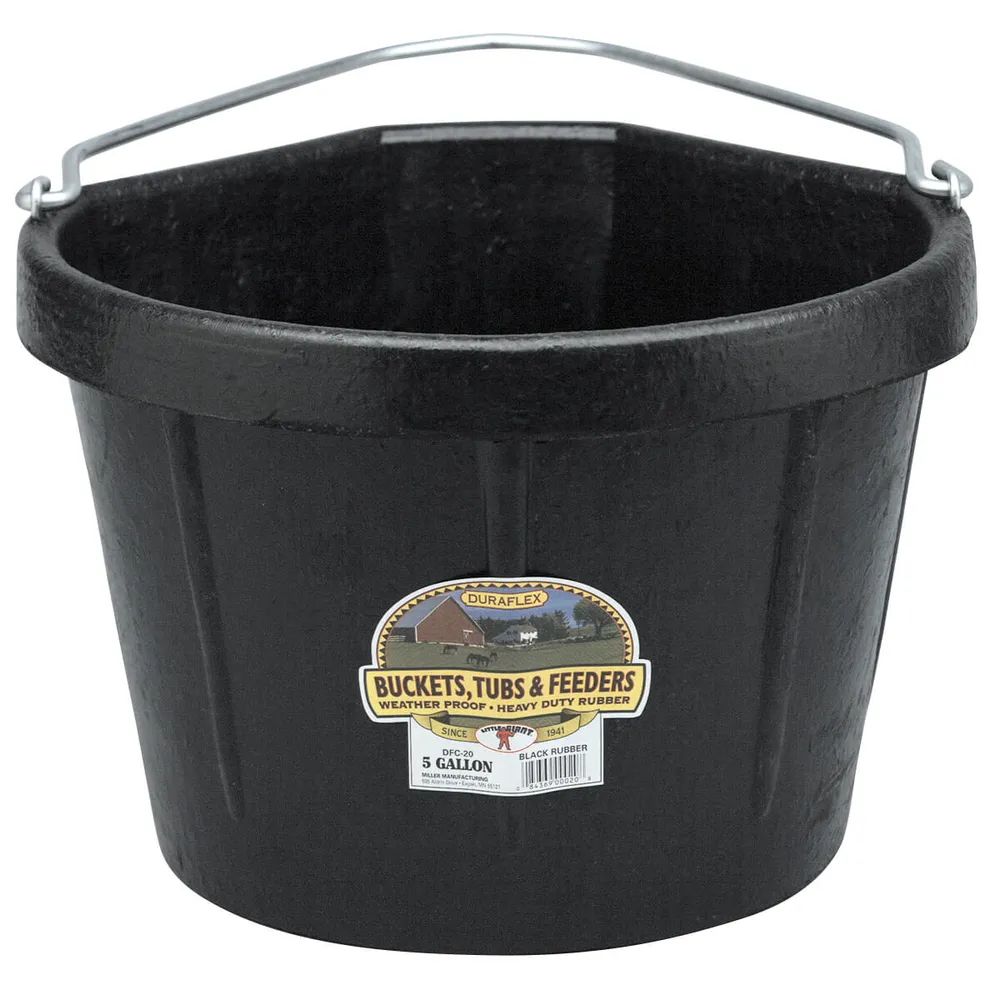 Rubber 5 Gallon Corner Bucket 1 Rubber 5 Gallon Corner Bucket