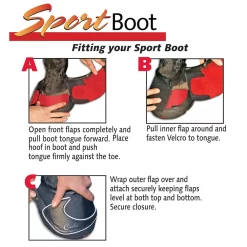 Cavallo Sport Regular Sole Horse Boots -Pet Care Supplies 15190 4