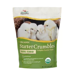 Organic Starter Crumbles Complete Feed For Chicks