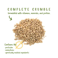 Organic Starter Crumbles Complete Feed For Chicks -Pet Care Supplies 15788 4