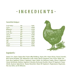 Organic Grower Crumbles For Poultry -Pet Care Supplies 16129 4