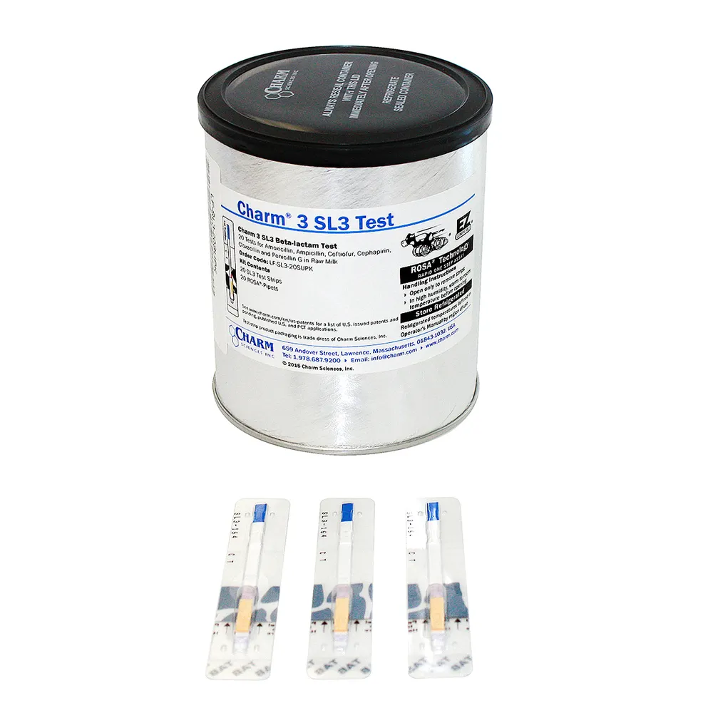 ROSA 3 SL3 Beta-Lactam Milk Tests 1 ROSA 3 SL3 Beta-Lactam Milk Tests