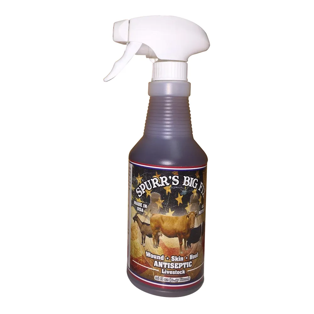 Spurr's Big Fix Wound, Skin, Hoof Antiseptic For Livestock 1 Spurr's Big Fix Wound, Skin, Hoof Antiseptic For Livestock