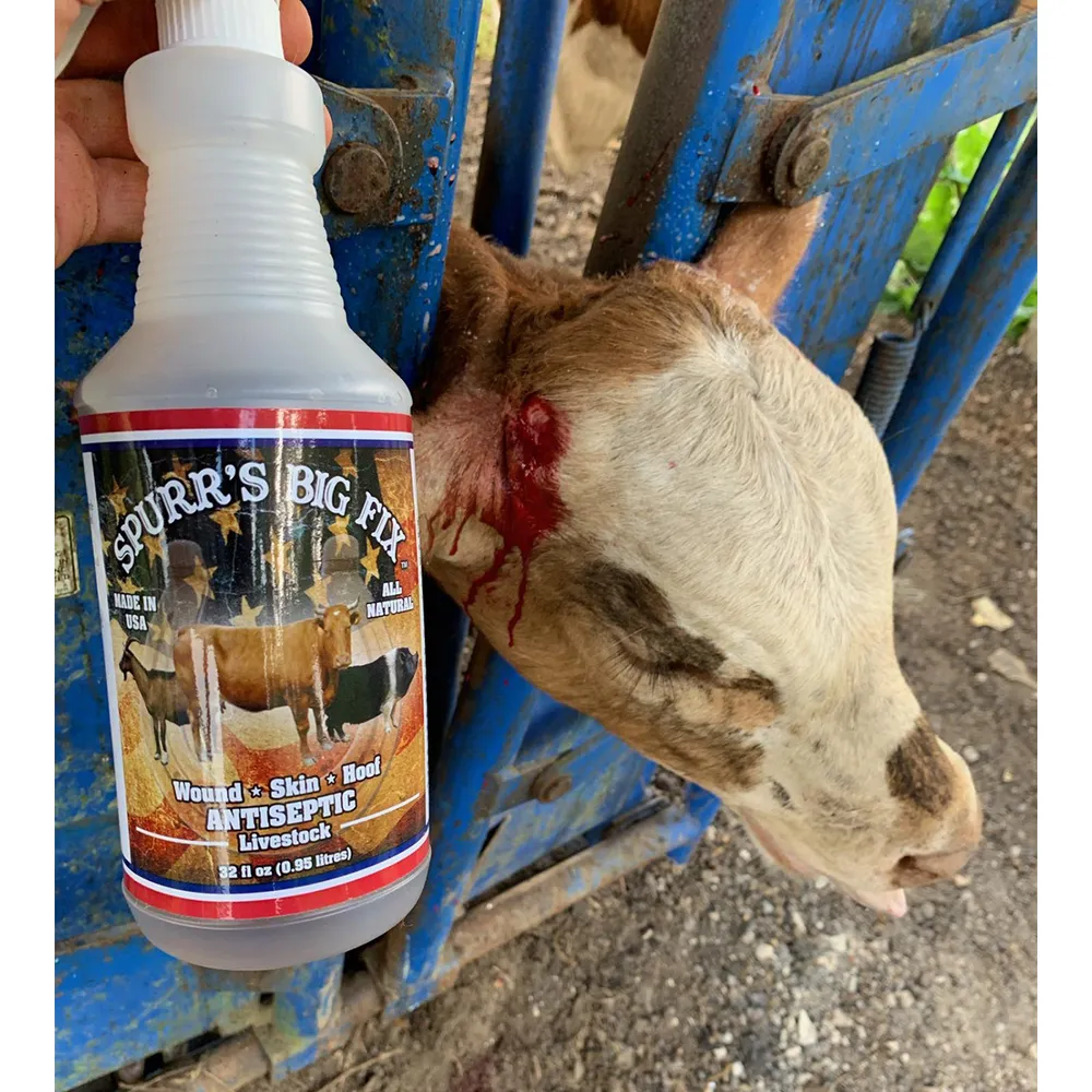 Spurr's Big Fix Wound, Skin, Hoof Antiseptic For Livestock 3 Spurr's Big Fix Wound, Skin, Hoof Antiseptic For Livestock - Image 3