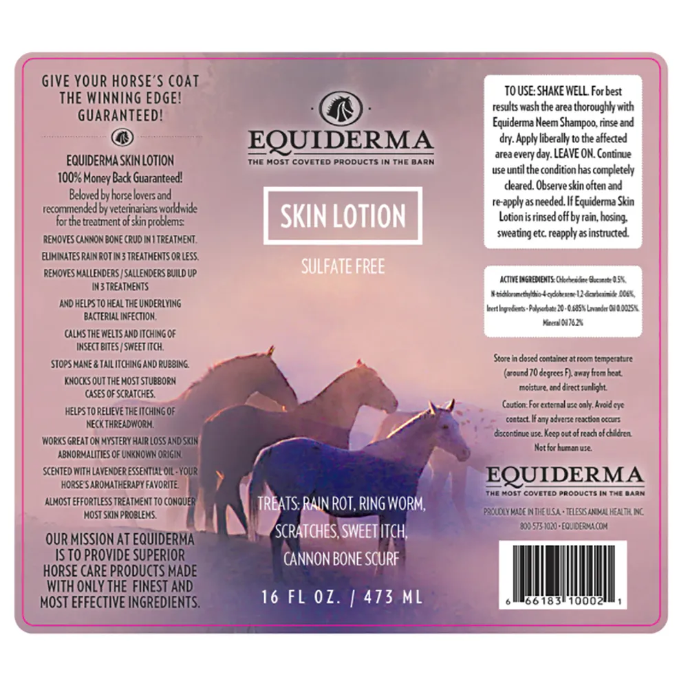 Equiderma Skin Lotion For Horses 2 Equiderma Skin Lotion For Horses - Image 2