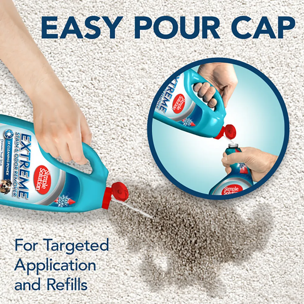 SIMPLE SOLUTION Extreme Stain & Odor Remover 3 SIMPLE SOLUTION Extreme Stain & Odor Remover - Image 3