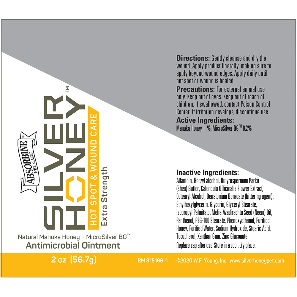 Silver Honey Hot Spot & Wound Care 2 Silver Honey Hot Spot & Wound Care - Image 2