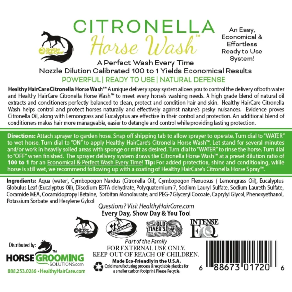 Citronella Horse Wash 2 Citronella Horse Wash - Image 2