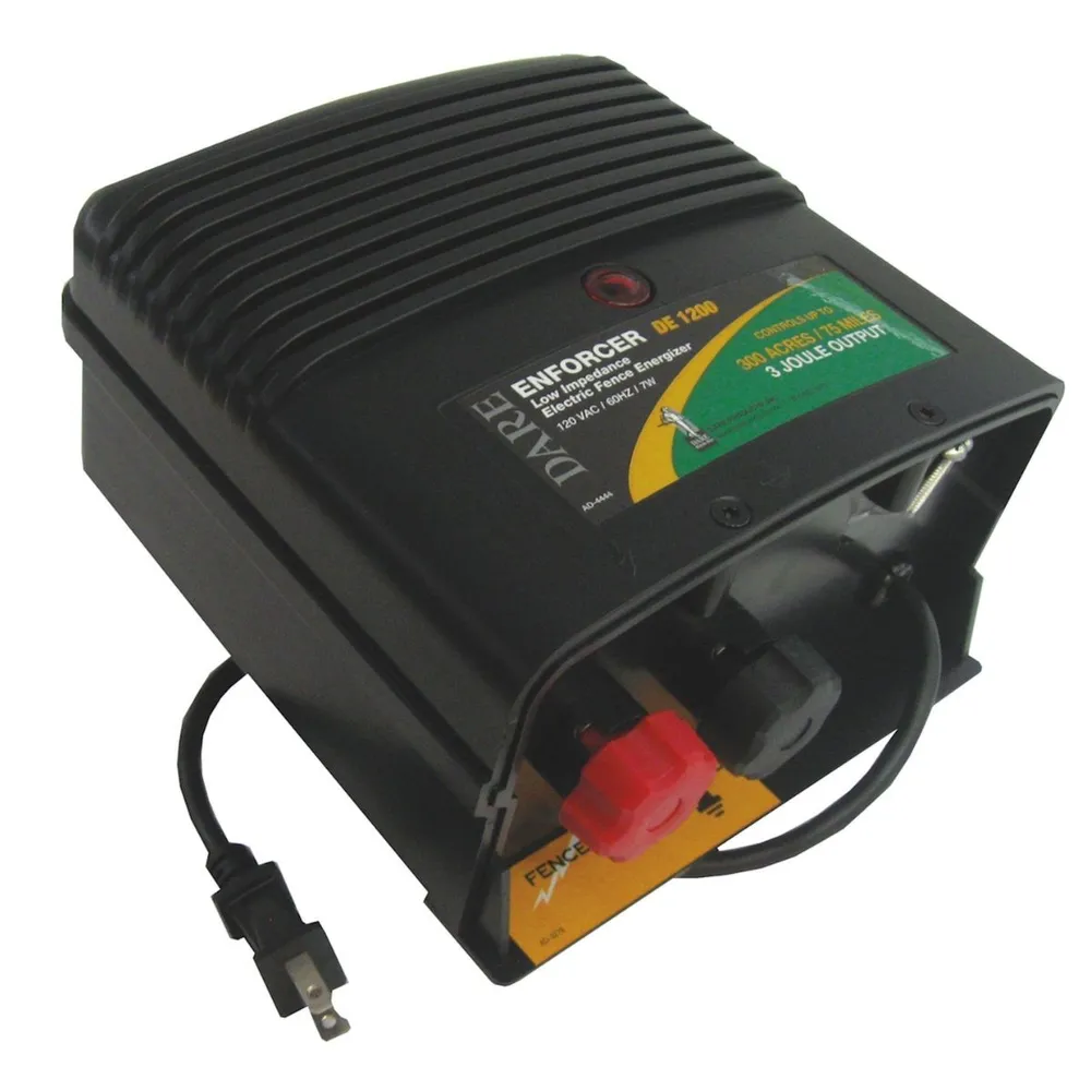 Enforcer DE1200 110V Electric Fence Energizer 1 Enforcer DE1200 110V Electric Fence Energizer