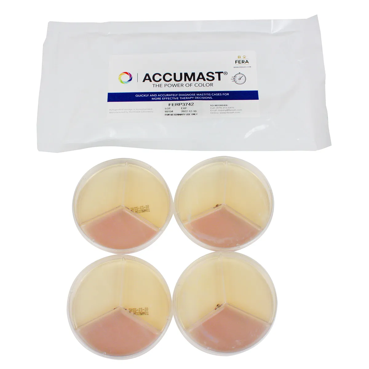 ACCUMAST On-Farm Mastitis Culture Test Kit 2 ACCUMAST On-Farm Mastitis Culture Test Kit - Image 2