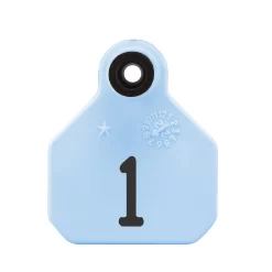 Y-Tex 1-Star Mini Numbered All-American Laser-Printed Ear Tags